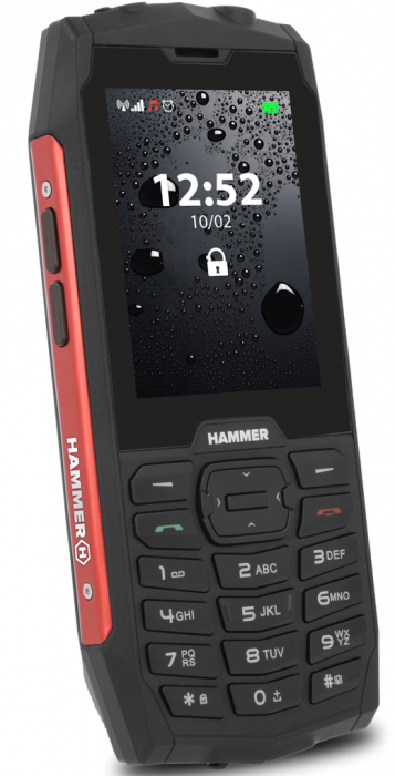 Telefon myPhone Hammer 4 červený