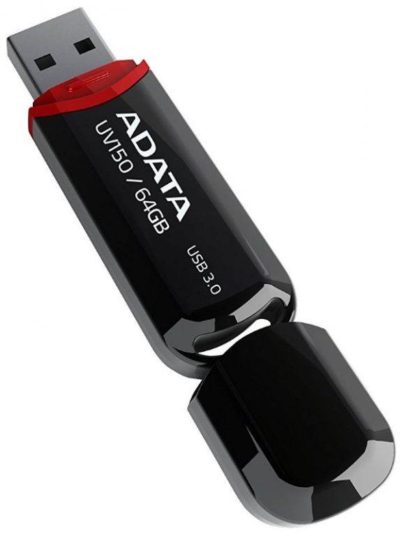 ADATA DashDrive Value UV150 64GB / USB 3.2 / černá