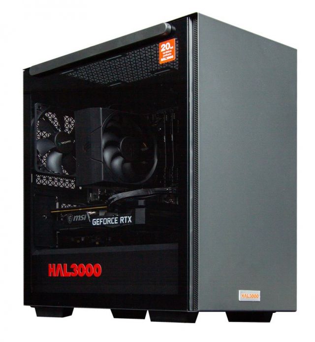 HAL3000 Online Gamer / AMD Ryzen 5 7600/ 32GB DDR5/ RX 7600/ 1TB PCIe SSD/ WiFi/ W11