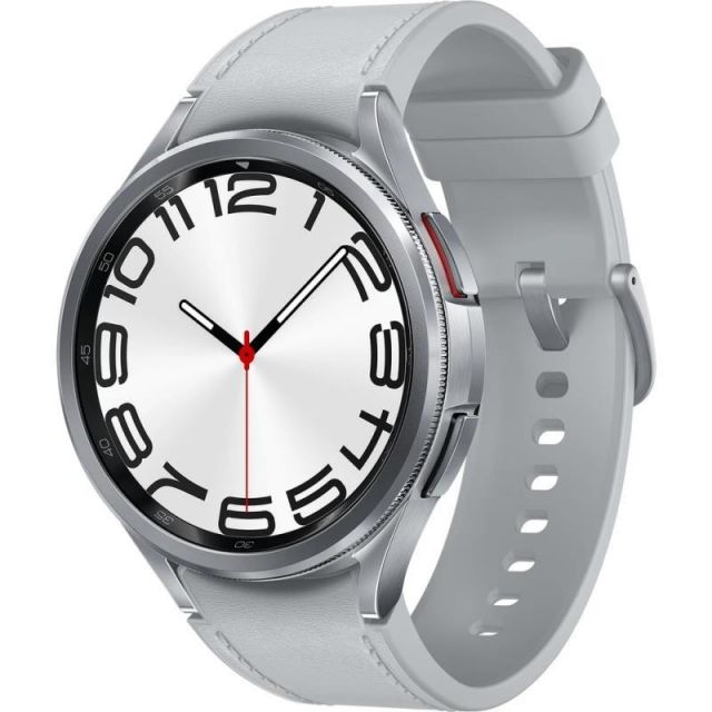 Hodinky Samsung Galaxy Watch6 Classic 47mm SM-R960NZSAEUE stříbrné