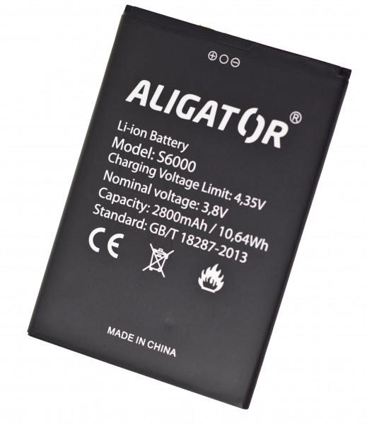 Baterie ALIGATOR S6000 Duo, Li-Ion 2800mAh, originální