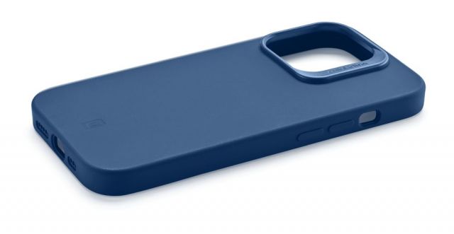 Ochranný silikonový kryt Cellularline Sensation Plus pro Apple iPhone 15, modrý