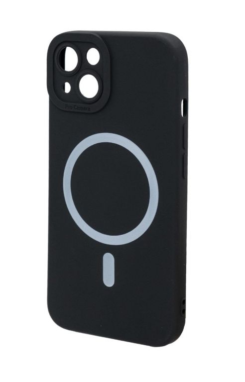Silikonové TPU pouzdro Mag pro iPhone 15 černé