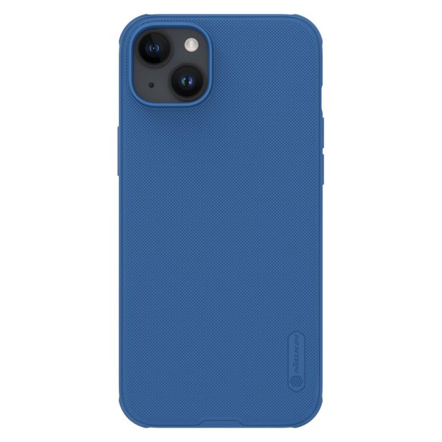 Nillkin Super Frosted PRO Magnetic Zadní Kryt pro Apple iPhone 15 Plus Blue