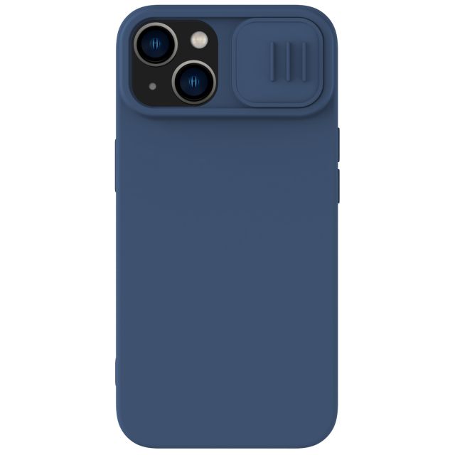 Nillkin CamShield Silky Silikonový Kryt pro Apple iPhone 15 Plus Midnight Blue
