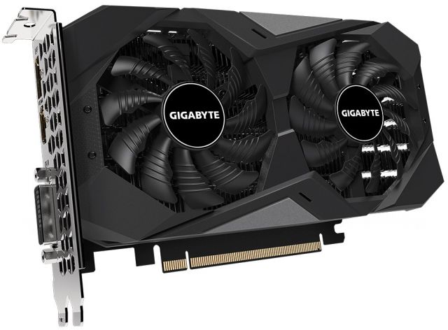 GIGABYTE GeForce GTX 1650 D6 WINDFORCE OC 4G / 4GB GDDR6 / PCI-E / DVI-D / HDMI / DP