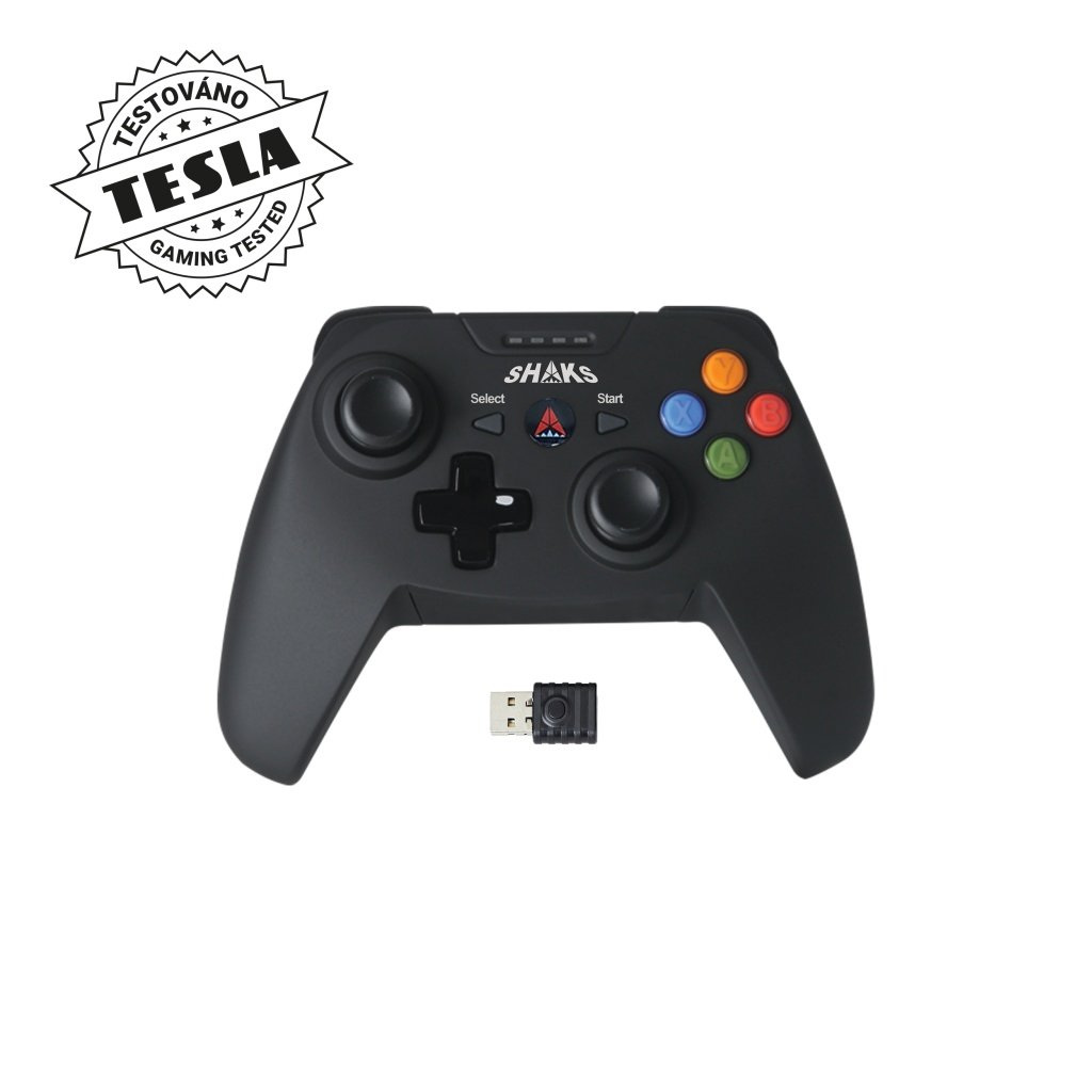 TESLA Shaks S1+ bezdrátový herní ovladač