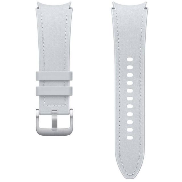 ET-SHR95SSE Samsung Galaxy Watch 6/6 Classic Kožený Řemínek S/M Silver