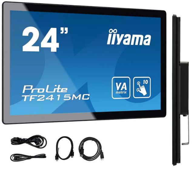 Dotykový monitor k montáži iiyama ProLite TF2415MC-B2 24" VA LED, IP65, openframe