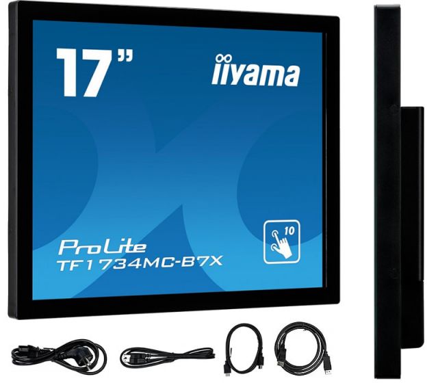Dotykový monitor k montáži iiyama ProLite TF1734MC-B7X 17" IP65 LED