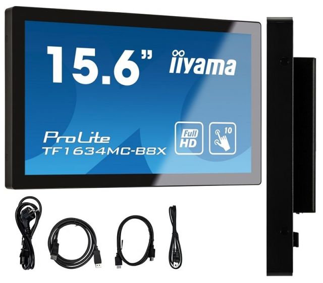 Dotykový monitor iiyama TF1634MC-B8X 15.6" IPS OpenFrame IP65