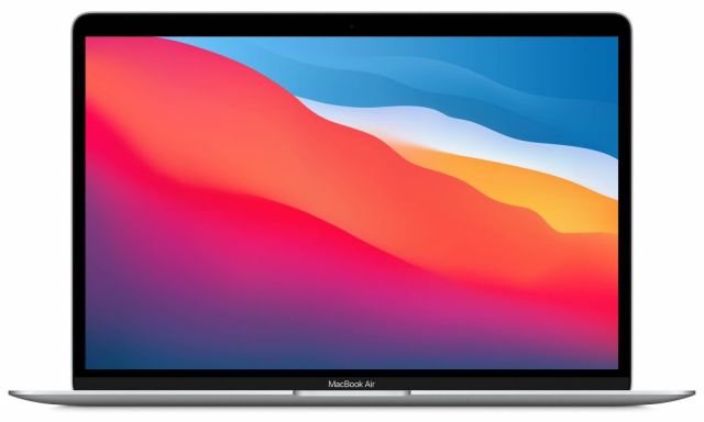 Apple MacBook Air 13'',M1 chip with 8-core CPU and 7-core GPU, 256GB,8GB RAM - Silver