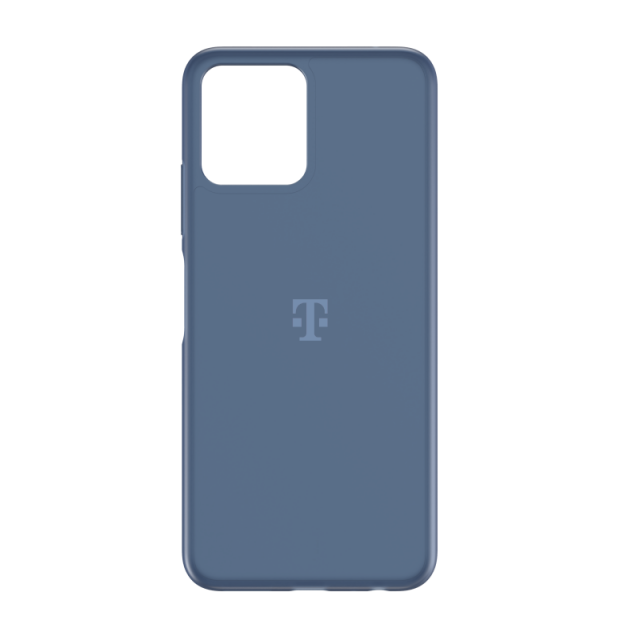 TPU pouzdro s certifikací GRS pro T Phone modré s tvrzeným sklem 2,5D