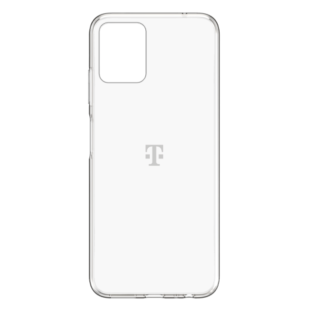 TPU pouzdro s certifikací GRS pro T Phone Pro transparentní s tvrzeným sklem 2,5D