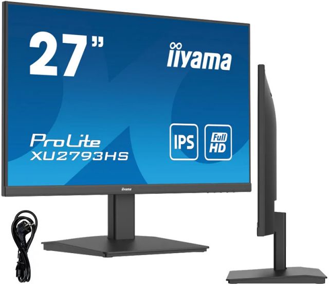 Monitor iiyama ProLite XU2793HS-B6 27" IPS LED 100Hz 1ms /HDMI, DisplayPort/