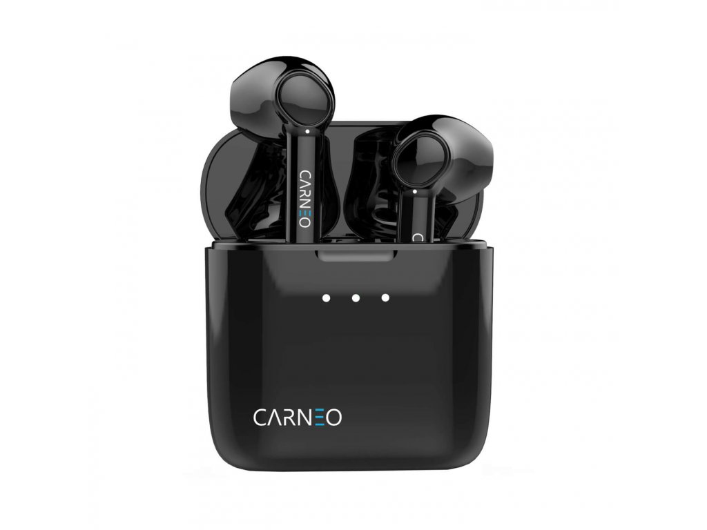 CARNEO Bluetooth Sluchátka do uší S8 černé