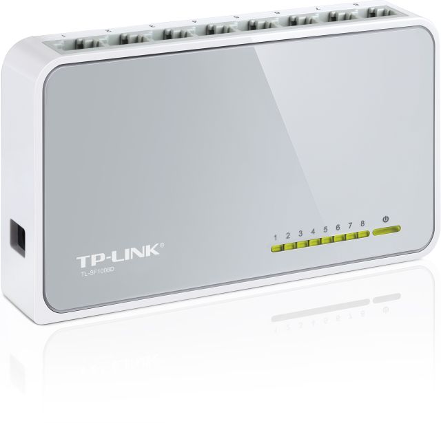 TP-Link TL-SF1008D/switch 8x 10/100Mbps