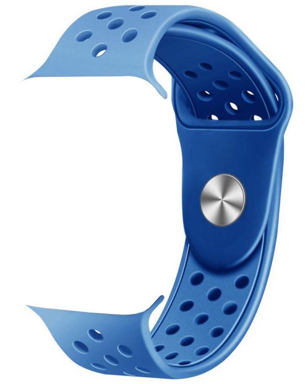 IMMAX řemínek pro chytré hodinky SW10/ SW13/ SW13 PRO/ Apple watch/ modrý