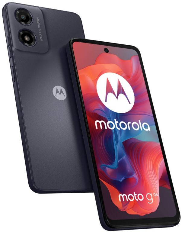 Motorola Moto G04 - Concord Black 6,56" / dual SIM/ 4GB/ 64GB/ LTE/ Android 14