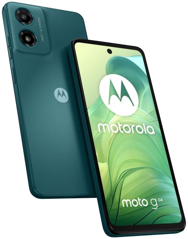 Motorola Moto G04 - Sea Green 6,56" / dual SIM/ 4GB/ 64GB/ LTE/ Android 14
