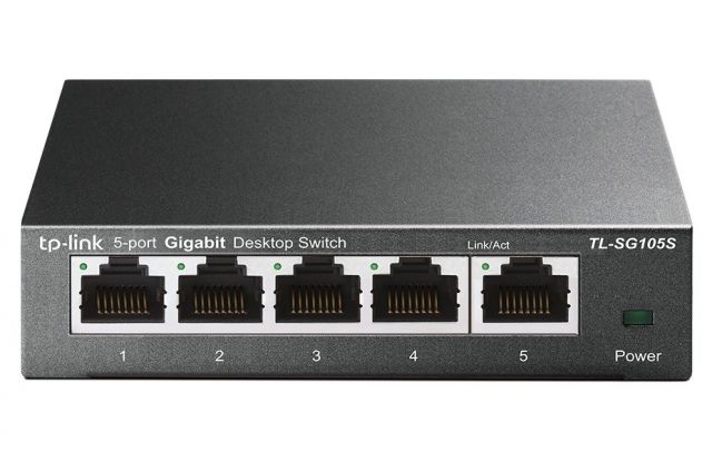 TP-Link TL-SG105S 5portový gigabitový switch