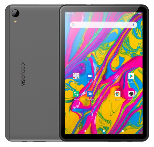 UMAX tablet PC VisionBook 10C LTE/ 10,1" IPS/ 1920x1200/ SC9863A/ 3GB/ 32GB Flash/ USB-C/ micro SIM/ Android 10/ šedý