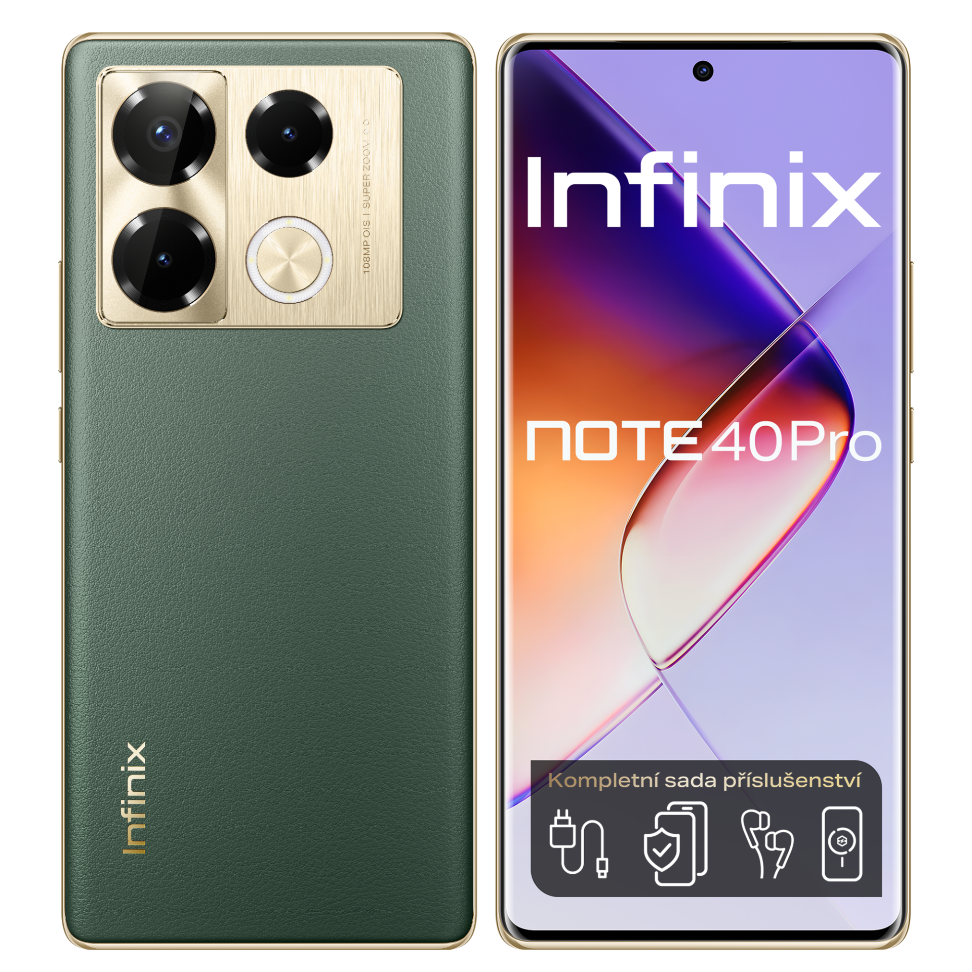 Infinix Note 40 PRO 12GB/256GB zelený