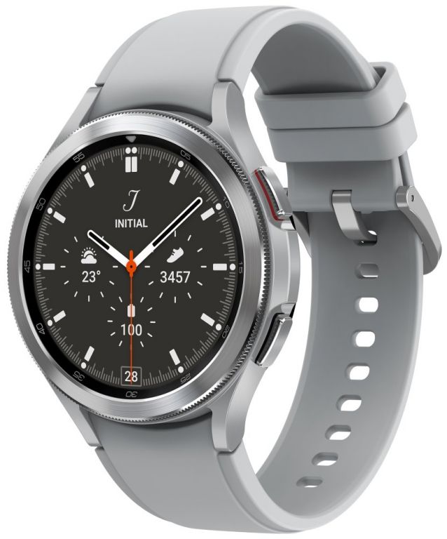Samsung Galaxy Watch4 Classic 46 mm SM-R890NZSAEUE stříbrné