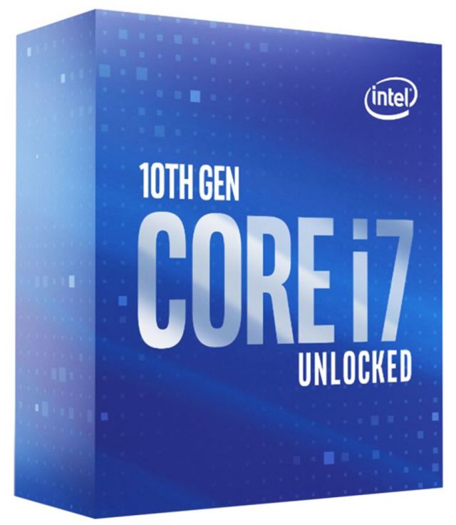 INTEL Core i7-10700K / Comet Lake / 10th / LGA1200 / max. 5,1GHz / 8C/16T / 16MB / 125W TDP / BOX bez chladiče