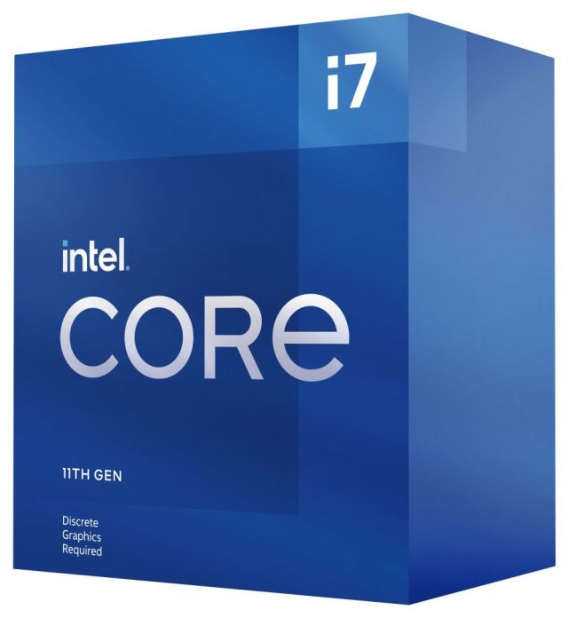 INTEL Core i7-11700F / Rocket Lake / LGA1200 / max. 4,9GHz / 8C/16T / 16MB / 65W TDP / bez VGA / BOX