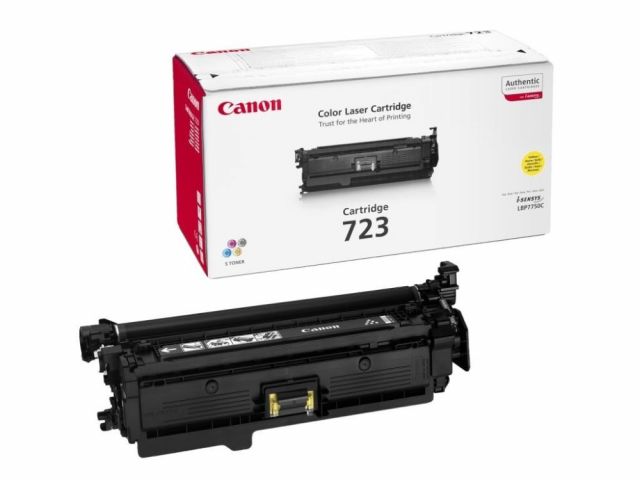 Canon toner CRG-723Y/ LBP-7750Ddn/ 8 500 stran/ Žlutá