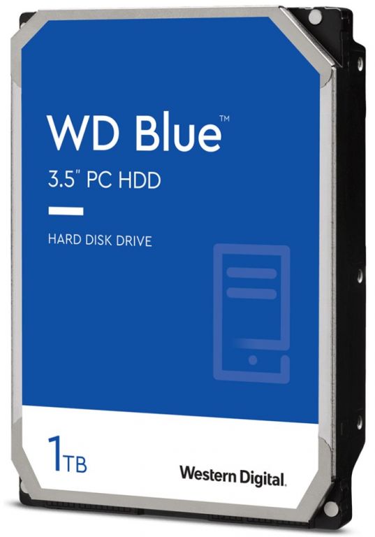 WD BLUE 1TB / WD10EZRZ / SATA 6Gb/s / Interní 3,5"/ 5400rpm / 64MB