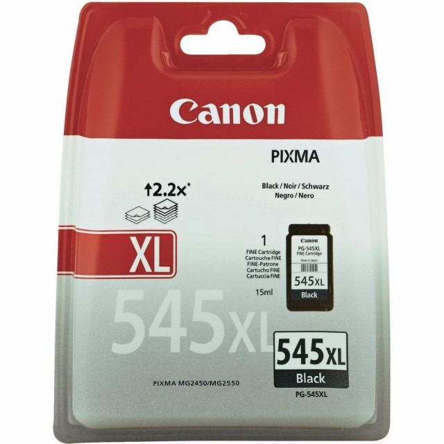 Canon inkoustová náplň PG-545 XL černá