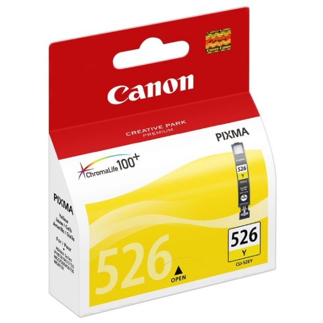 Canon inkoustová náplň CLI-526Y/ Žlutá