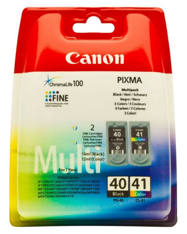 Canon multipack inkoustových náplní PG-40 + CL-41