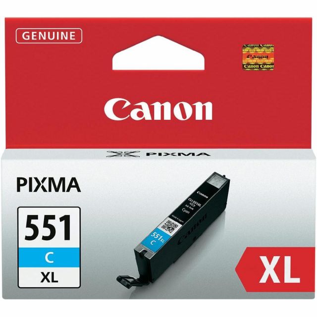 Canon inkoustová náplň CLI-551C/ XL modrá
