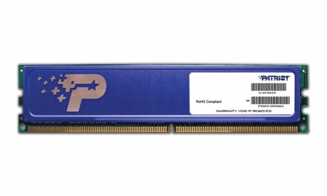 PATRIOT Signature 4GB DDR3SL 1600MHz / DIMM / CL11 / chladič / PC3-12800 / 8x512