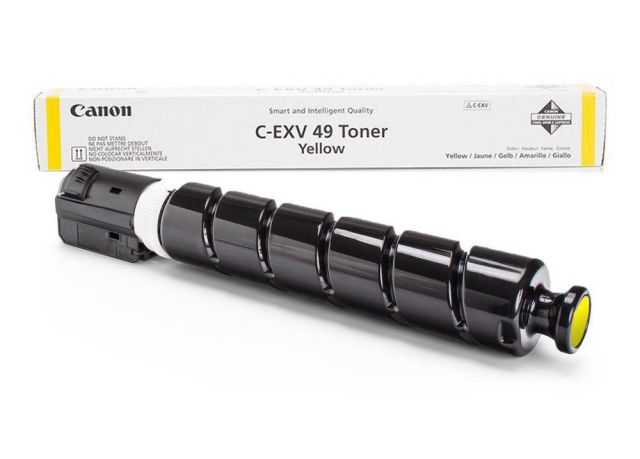Canon originální toner C-EXV49, žlutý, 19000str., 8527b002, pro Canon iR ADV C3320,3325,3330