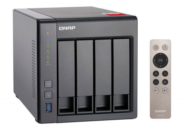 QNAP TS-451+-8G 4-bay, 2.42GHz, 8GB RAM, 1x HDMI, 2x LAN, 4x SATA