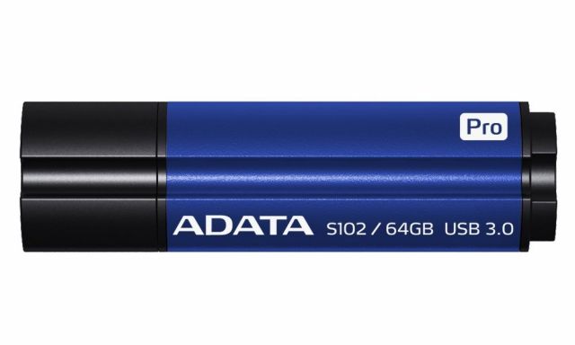ADATA DashDrive Elite S102 Pro 64GB / USB 3.0 / modrá