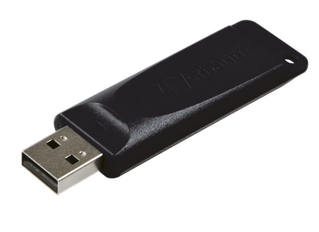 VERBATIM Flash disk Store 'n' Go Slider/ 32GB/ USB 2.0/ černá