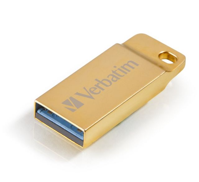 VERBATIM Flash disk Store 'n' Go Metal Executive/ 64GB/ USB 3.0/ zlatá