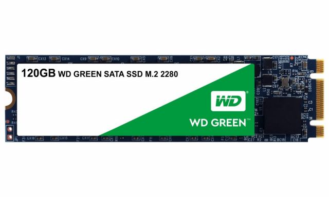 WD SSD GREEN 120GB / WDS120G2G0B / SATA 6Gb/s / Interní / M.2 / 3D NAND