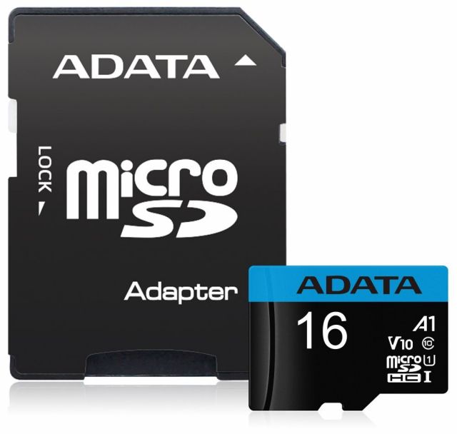 ADATA Premier 16GB microSDHC / UHS-I CLASS10 / + adaptér