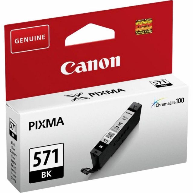 Canon inkoustová náplň CLI-571BK/ černá/ 7ml