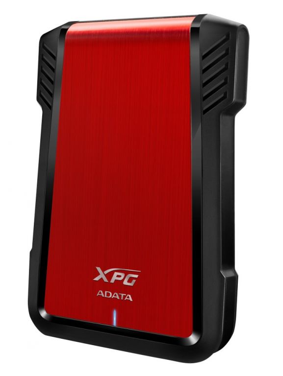 ADATA EX500 box pro 2,5" HDD/SSD / USB 3.1 / SATA 3.0 / červený