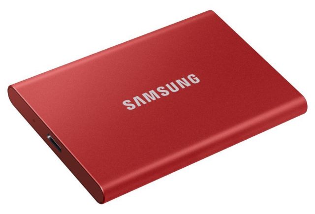 Samsung externí SSD 2TB 2,5" / USB 3.1 Gen2/ Červený