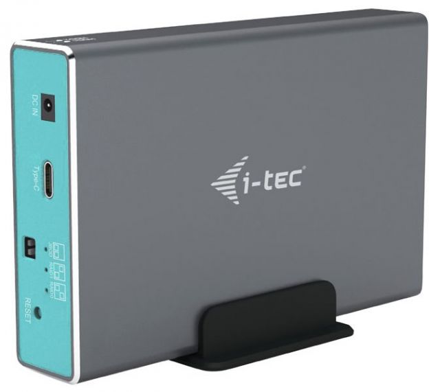 i-tec externí box pro HDD MYSAFE/ 2x 2,5" SATA/ USB 3.0/USB 3.1(C)/ šedý