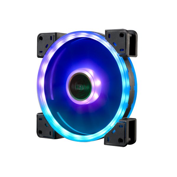 AKASA LED ventilátor Vegas TL / AK-FN102 / 140mm / 3pin FAN / 4pin RGB LED / RGB LED