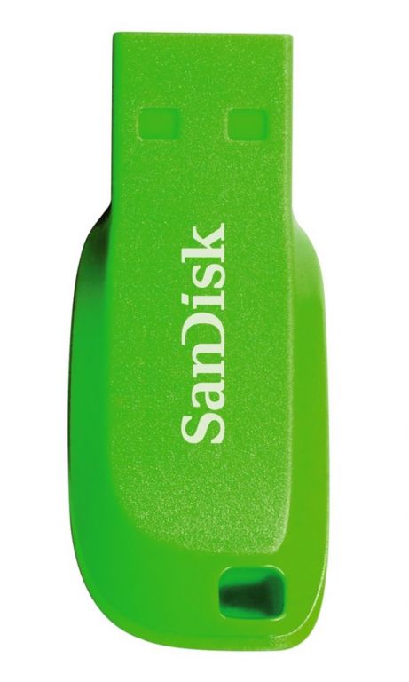 SanDisk Cruzer Blade 64GB / USB 2.0 / elektricky zelená
